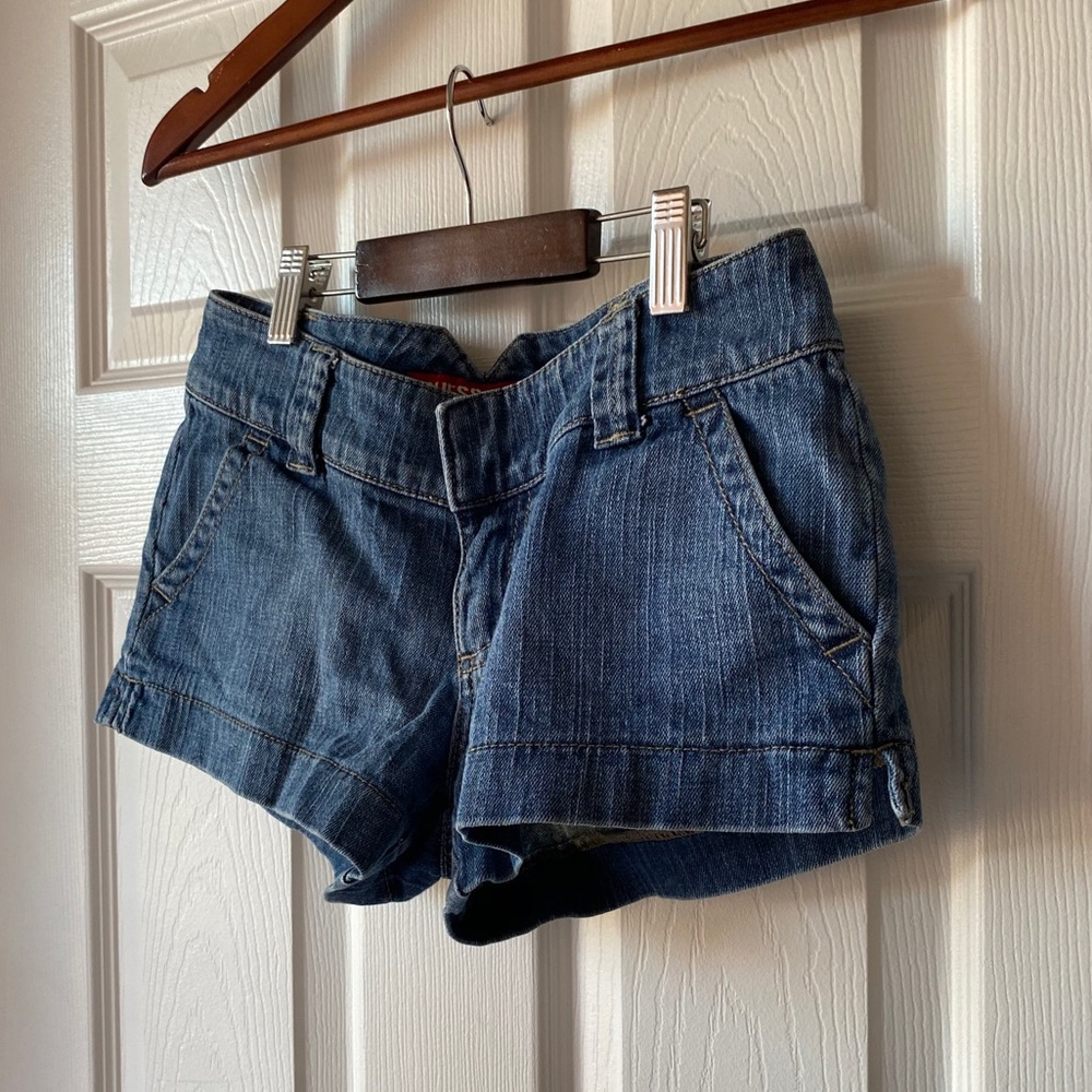 Denim shorts